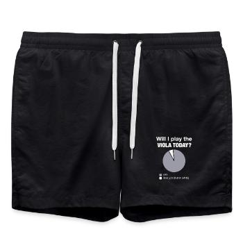 Alto Alto Musique d’aujourd’hui - Short de bain - noir - Devant - AI Model Male 185 light (185cm)