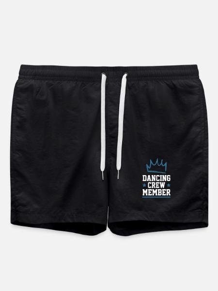 Dancing Crew - Swim Trunks - black