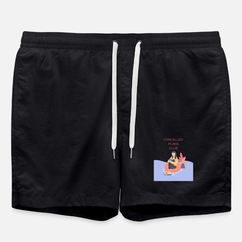 Abgesagte Pläne Club - Badeshorts - Schwarz