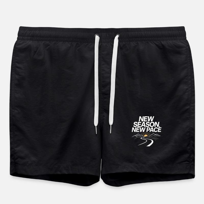 New season, new way - Swim Trunks - black