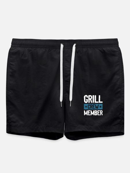Grill Crew - Swim Trunks - black