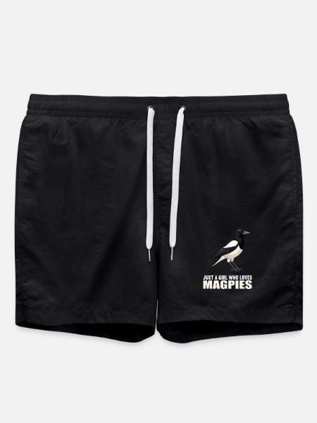 Elstern Elster - Badeshorts - Schwarz