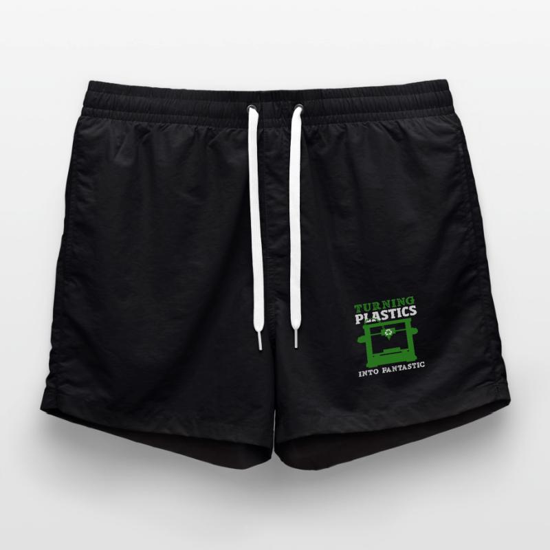 Turning Plastic Into Awesome 3D Printer Swim Trunks