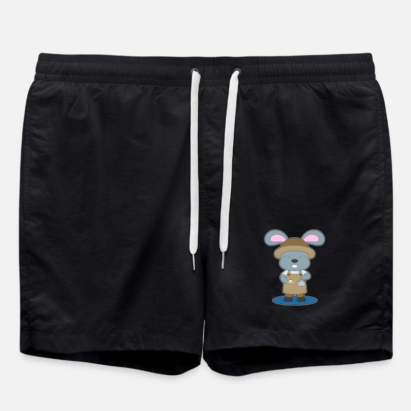 Bunny Coffee Coffee Pot - Swim Trunks - black