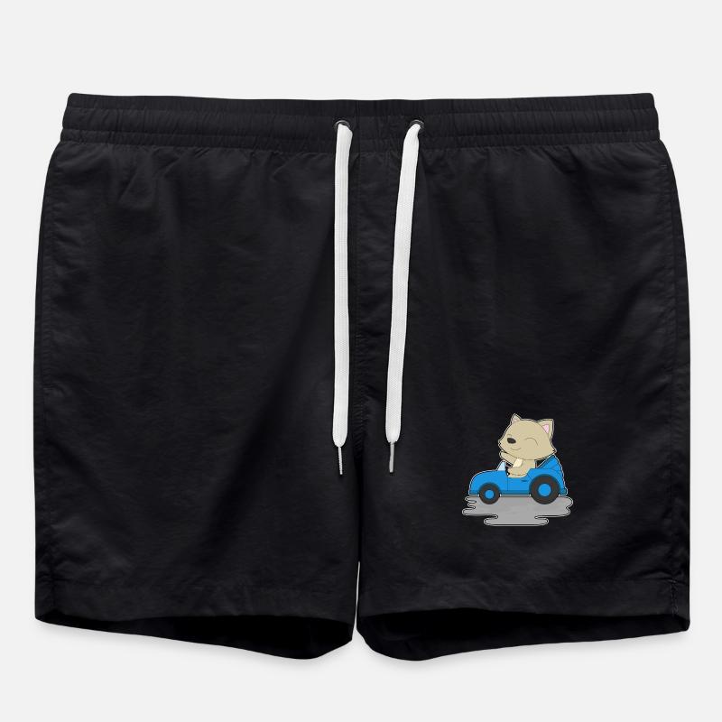 Cat Car - Short de bain - noir