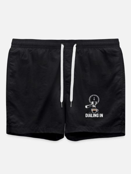 Dialing In Espresso Ritual - Swim Trunks - black