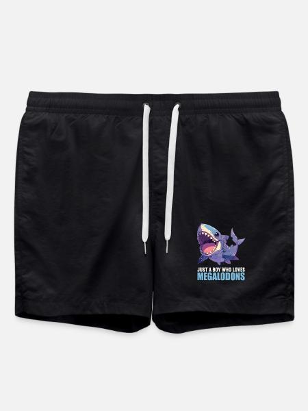 Megalodons Megalodon - Badeshorts - Schwarz