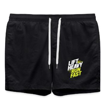 Entraînement Lourd Course Rapide Salle de sport Entraînement Fitness - Short de bain - noir - Devant - AI Model Male 185 light (185cm)