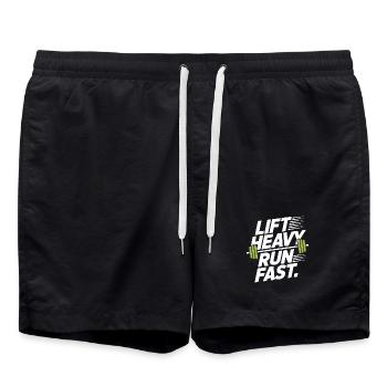 Entraînement Lourd Course Rapide Salle de sport Entraînement Fitness - Short de bain - noir - Devant - AI Model Male 185 light (185cm)