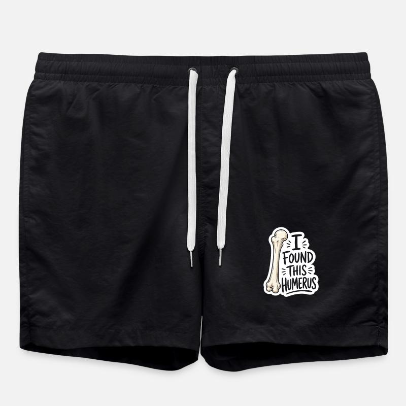 Humerus Discovery Sticker - Swim Trunks - black