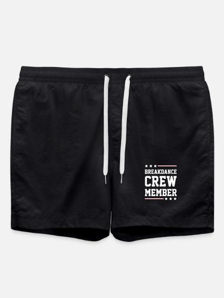 Breakdance Crew - Swim Trunks - black