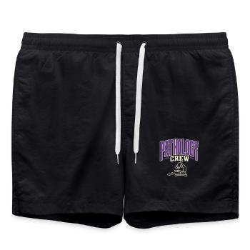 Pathology Laboratory Week, Diagnostics, - Swim Trunks - black - Front - AI Model Male 185 light (185cm)
