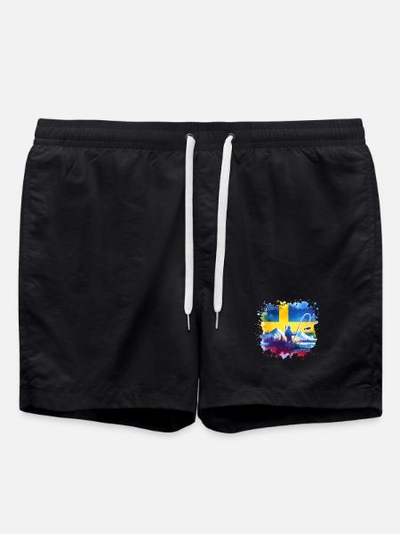Sweden Anglers - Swim Trunks - black