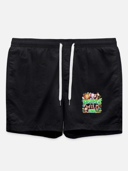 Bruder des Wilden - Badeshorts - Schwarz
