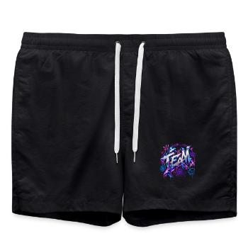 Team - Swim Trunks - black - Front - AI Model Male 185 light (185cm)