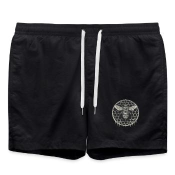 Accessoires pour apiculteur de colonie d’abeilles : Drôles - Short de bain - noir - Devant - AI Model Male 185 light (185cm)