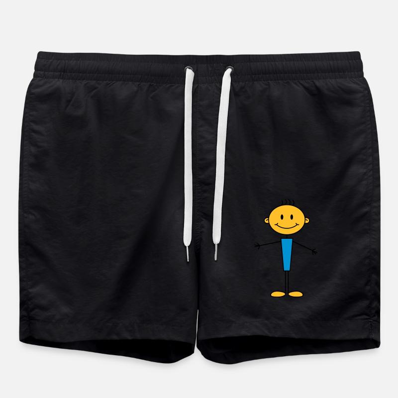 boy - Badeshorts - Schwarz