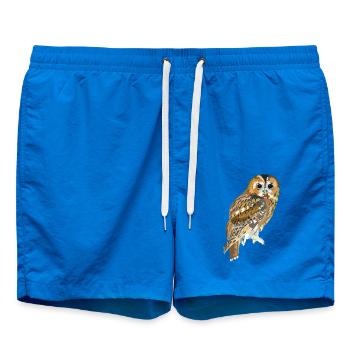Chouette hulotte - Short de bain - cobalt blue - Devant