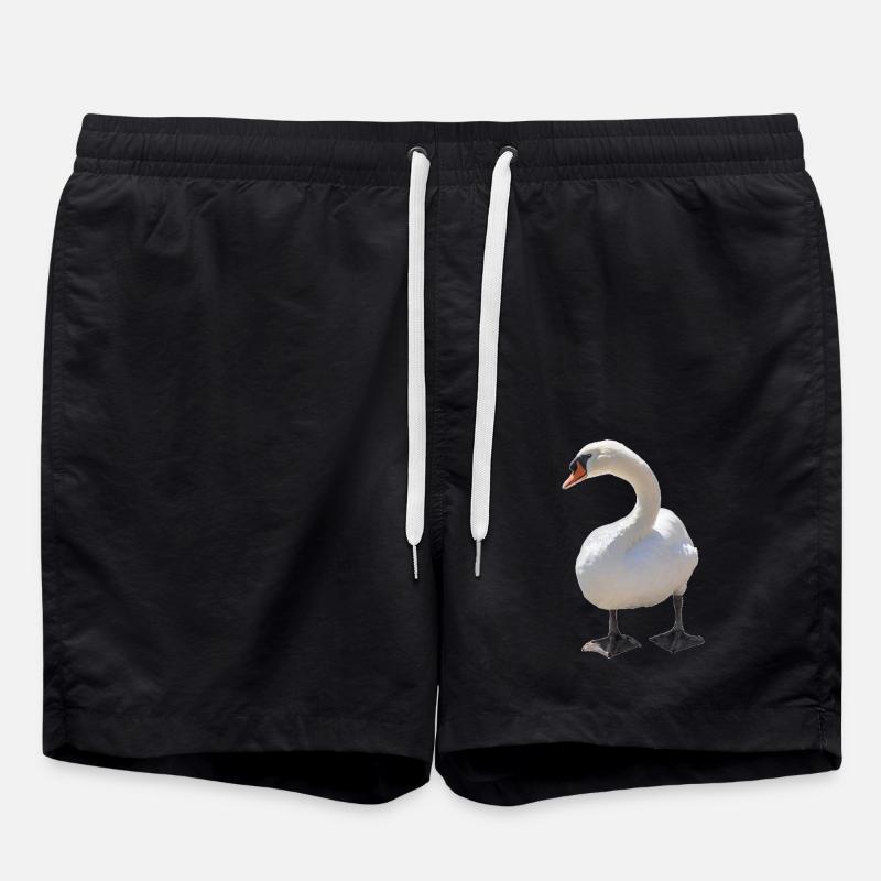 Swan - Swim Trunks - black