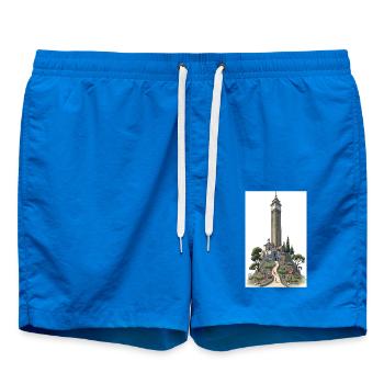 San Francisco Coit Tower - Badeshorts - Cobalt blue - Vorne