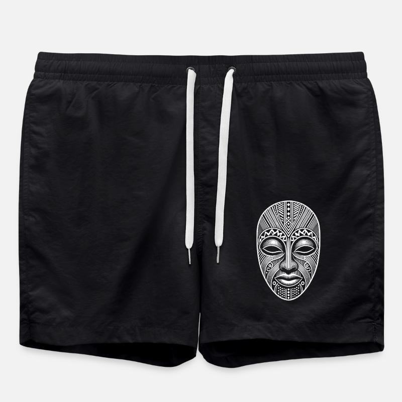Masque - Short de bain - noir