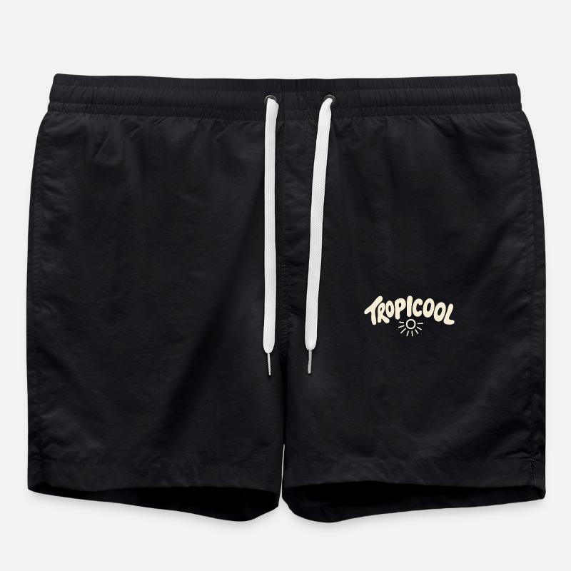 TROPICOOL – pure summer feeling - Swim Trunks - black