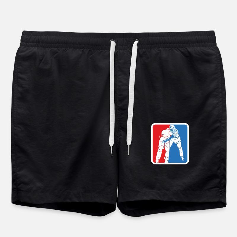 Ligue Suisse de Lutte - Short de bain - noir