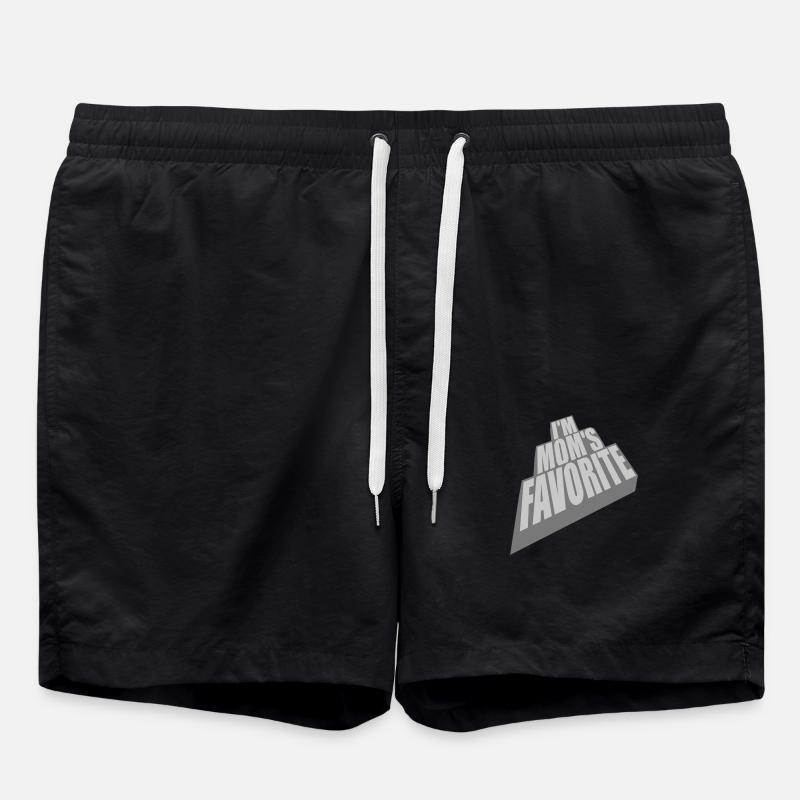 Je suis maman s - Short de bain - noir