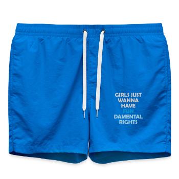 veulent avoir des droits fondamentaux - Short de bain - cobalt blue - Devant