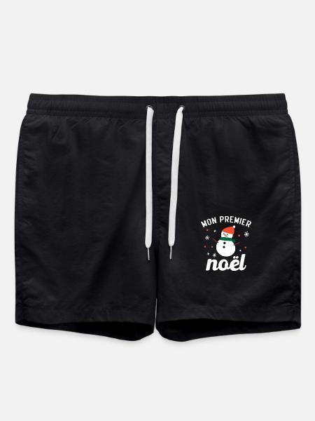 Mon premier noël - Short de bain - noir