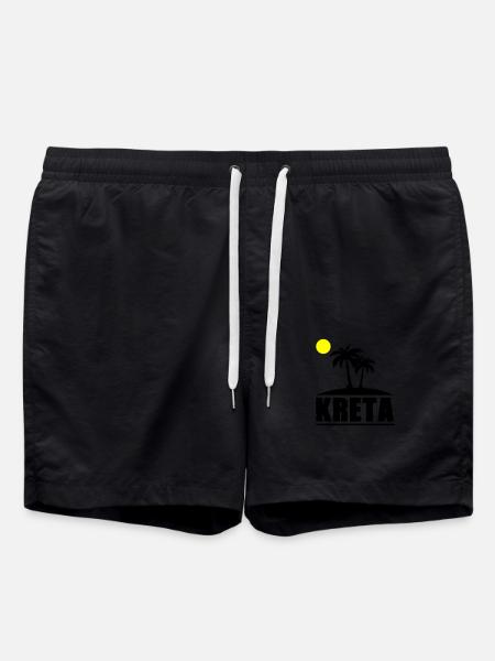 Crete - Swim Trunks - black