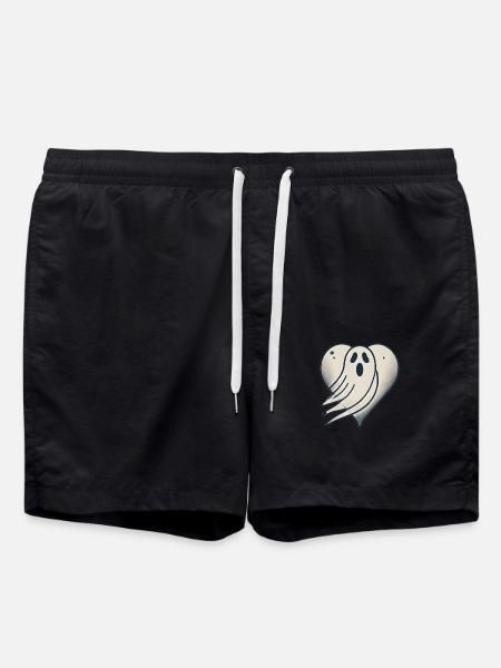 Geisterherz - Badeshorts - Schwarz