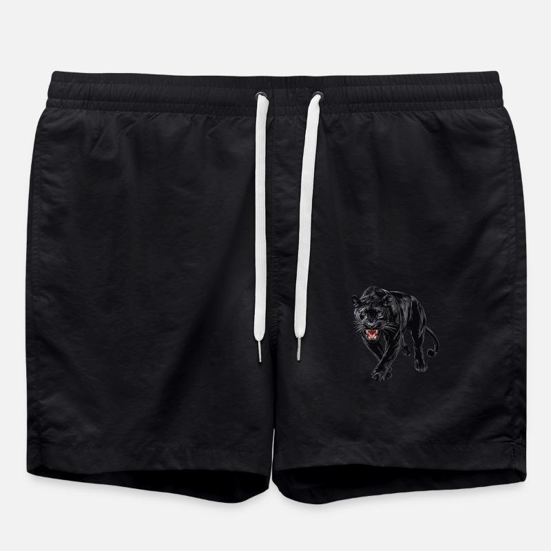 Panther - Swim Trunks - black