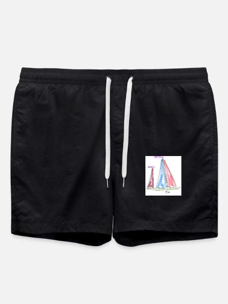 Boat Soul - Badeshorts - Schwarz