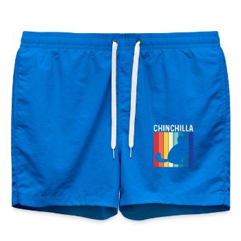 Chinchilla - Swim Trunks - cobalt blue - Front