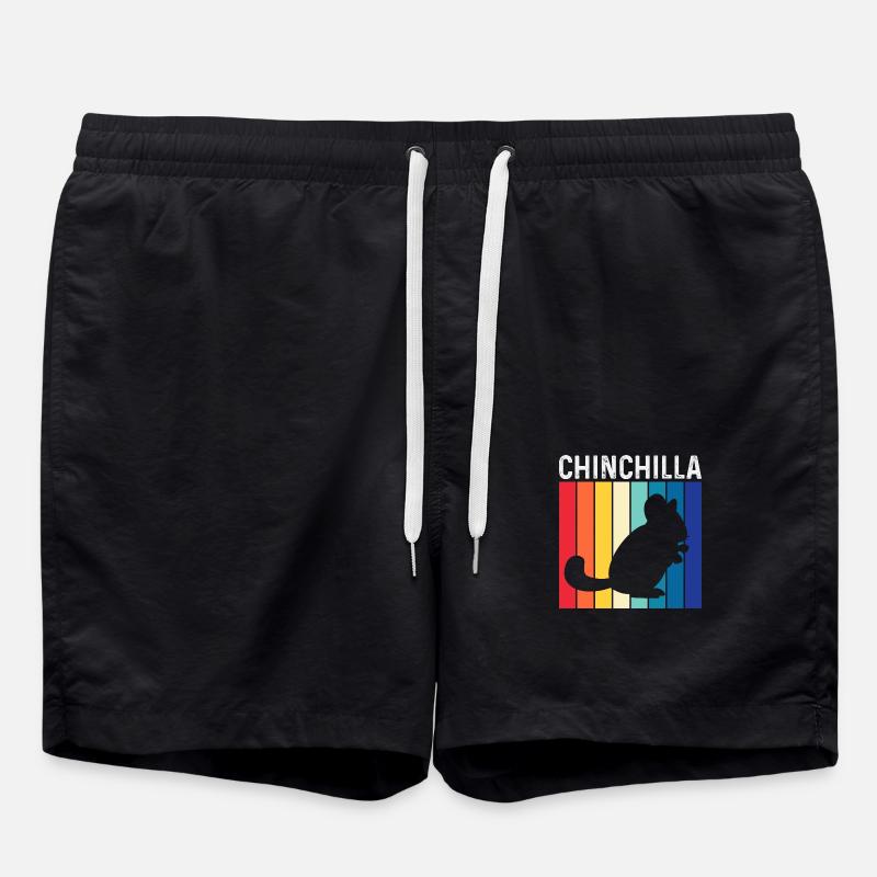 Chinchilla - Swim Trunks - black
