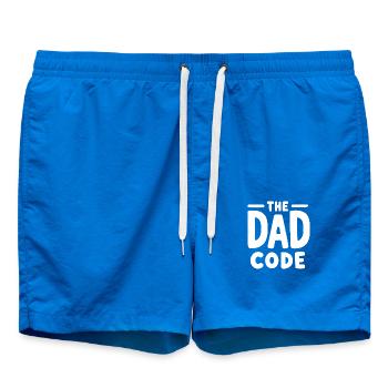 Der Papa-Code - Badeshorts - Cobalt blue - Vorne