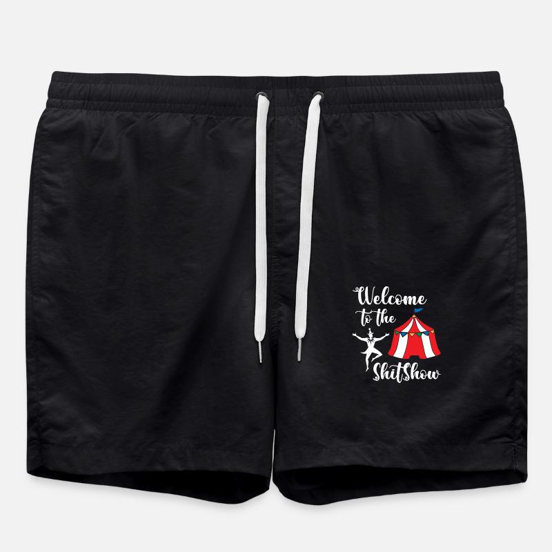 Bienvenue au Shitshow Circus - Short de bain - noir