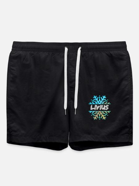 Livius - Badeshorts - Schwarz