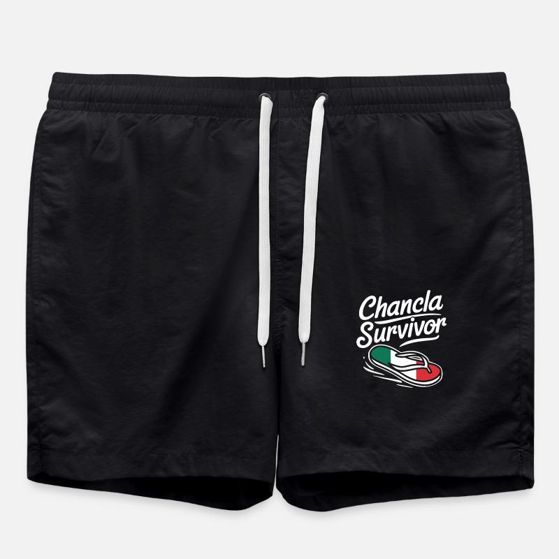 Mexique Mexique Mexicain Espagnol - Short de bain - noir