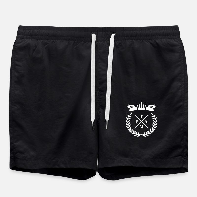 kranz team - Badeshorts - Schwarz