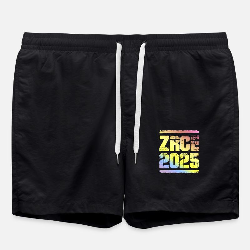 Zrce 2025 Bunt - Badeshorts - Schwarz