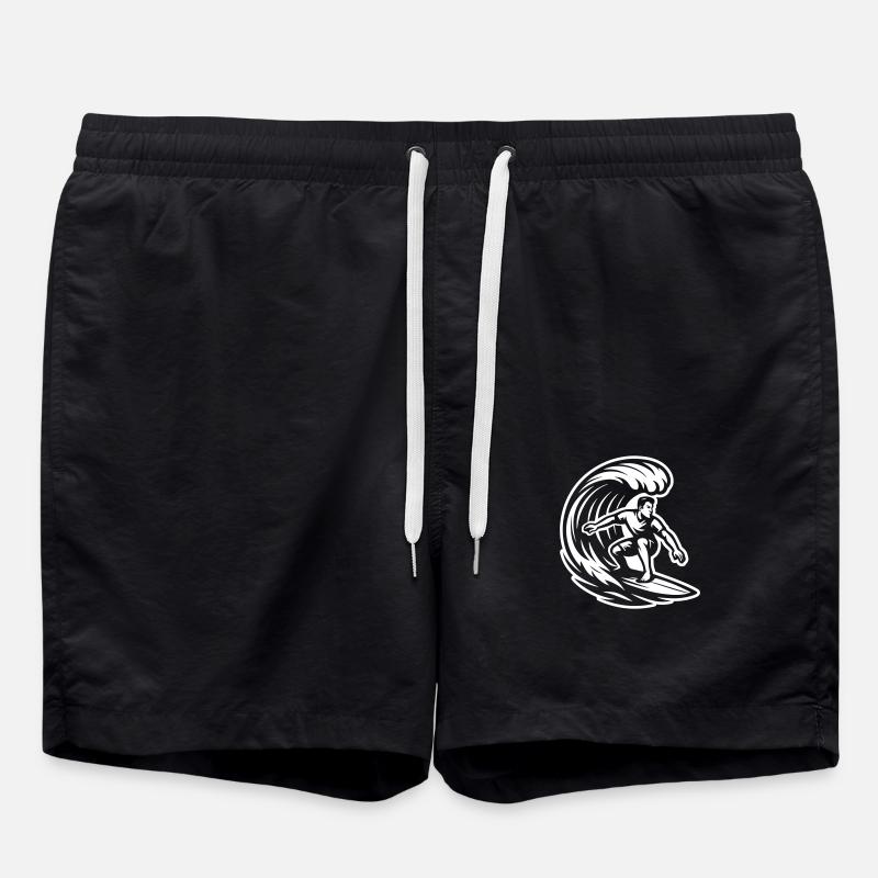 Surfeur Wave Surf - Short de bain - noir