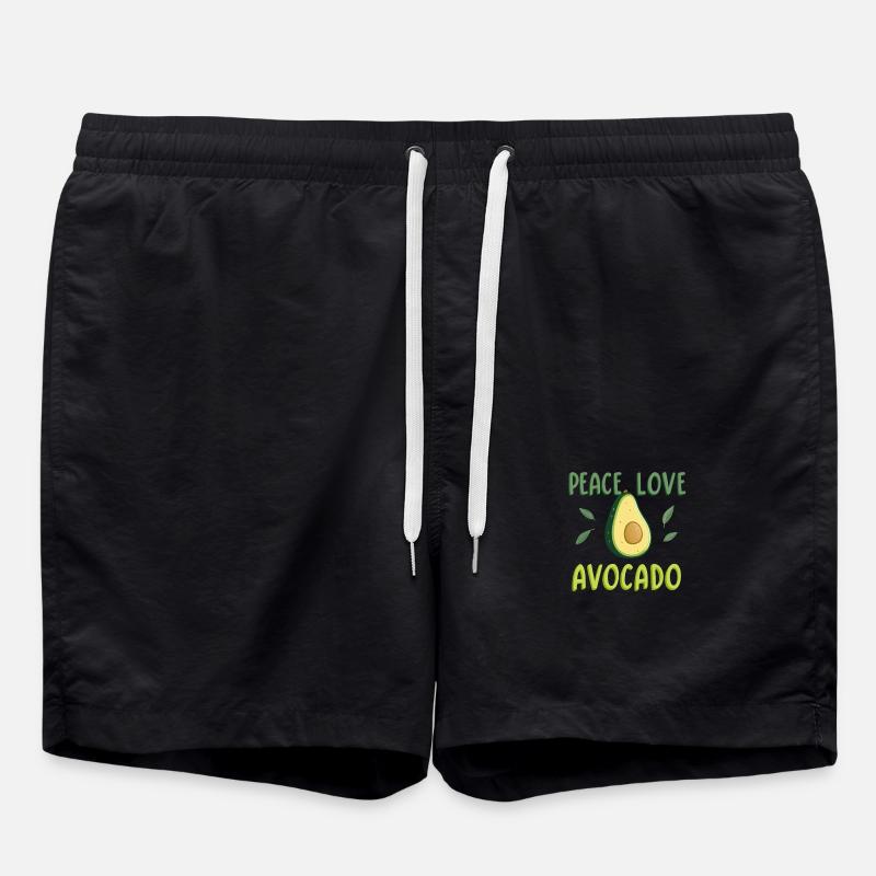 Rechtsanwälte Frieden Liebe - Badeshorts - Schwarz