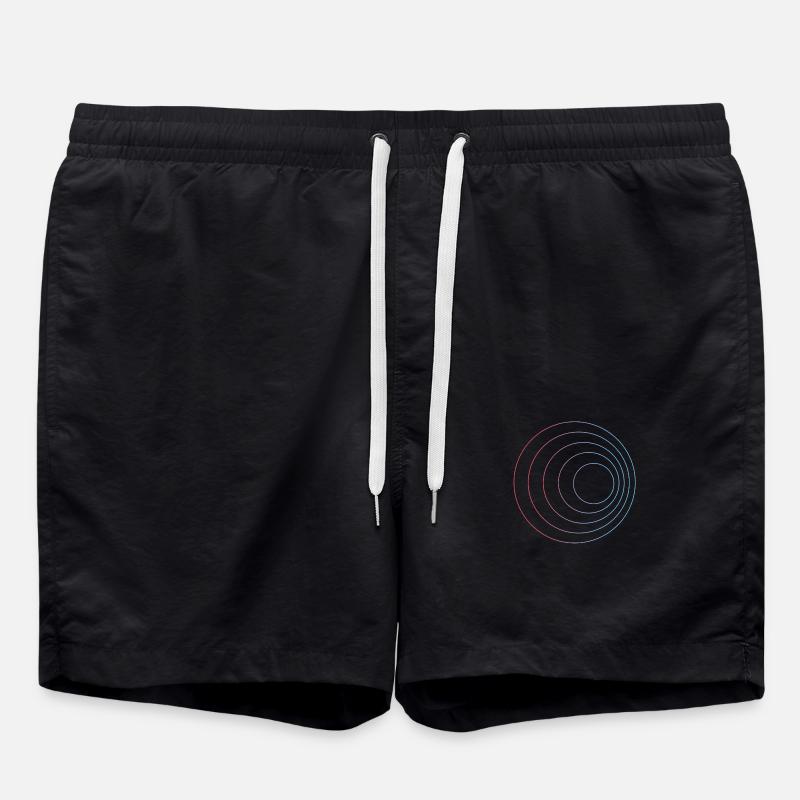 Doppler-Effekt - Badeshorts - Schwarz