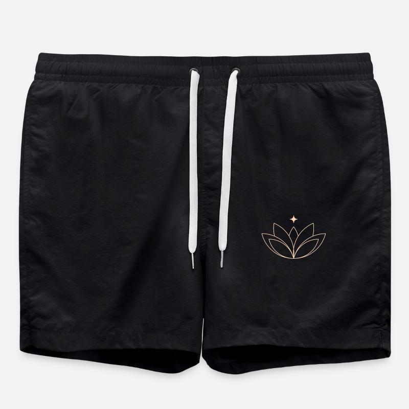 Lotus - Badeshorts - Schwarz