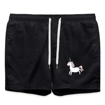Licorne - Short de bain - noir - Devant - AI Model Male 185 light (185cm)