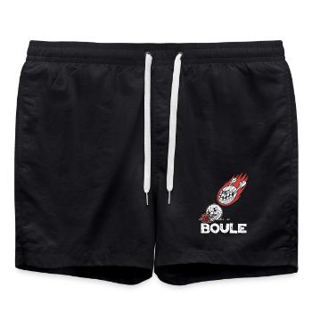 Boules volantes pour les joueurs de boules Bouler - Short de bain - noir - Devant - AI Model Male 185 light (185cm)