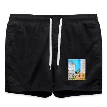 Legends - Swim Trunks - black - Front - AI Model Male 185 light (185cm)