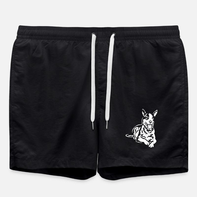 Australian Cattle Dog "Black Edition" - Swim Trunks - black